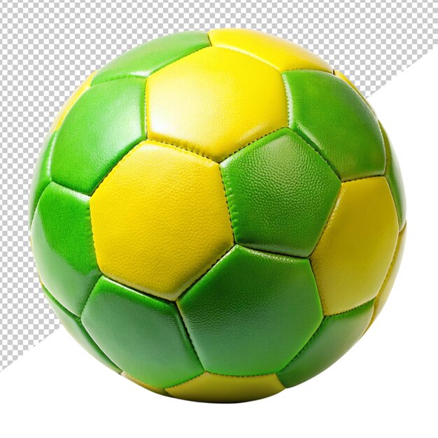 PSD soccer ball on transparent background