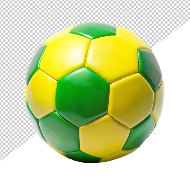 Soccer ball on transparent background