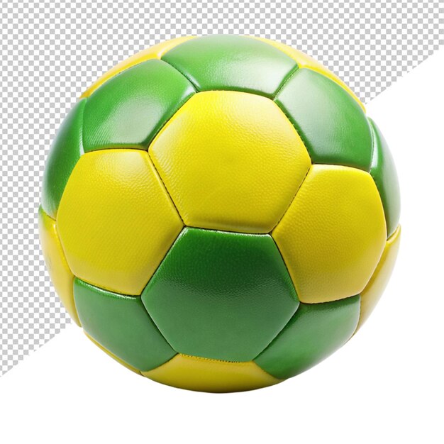 Soccer ball on transparent background