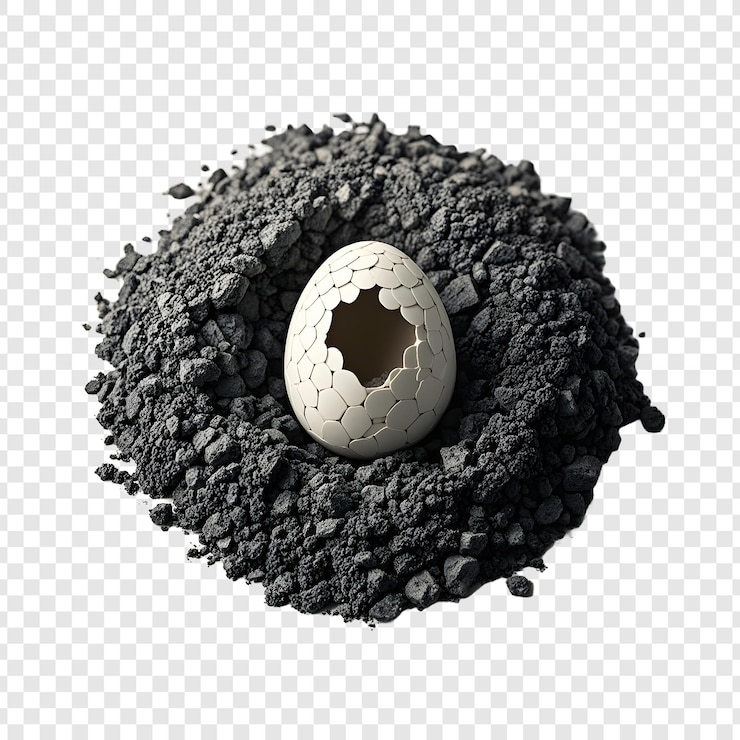 PSD a soccer ball with a hole in it and a hole in it