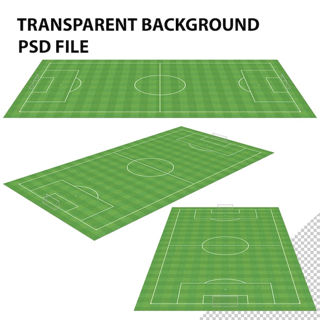 PSD サッカー場 png