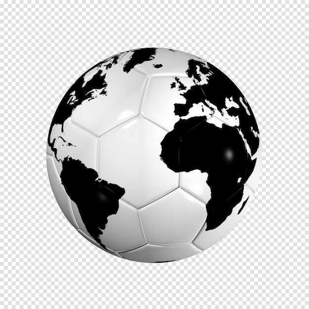 Pallone da calcio calcio globo mondiale