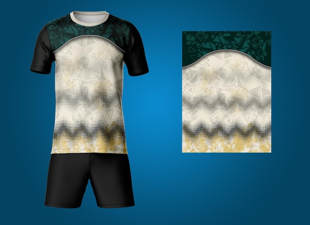 PSD soccer_jersey_kit_mockup_front