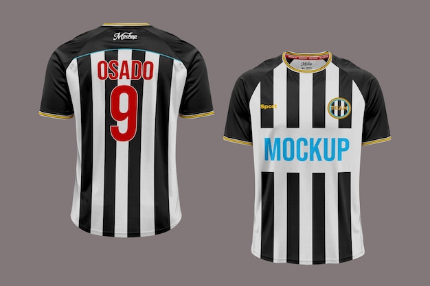 PSD modello di maglia da calcio