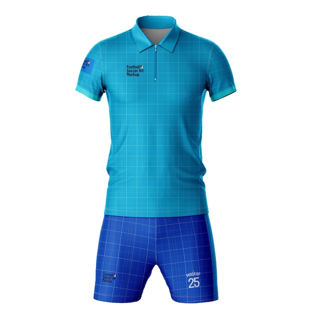 Soccer kit Mockup