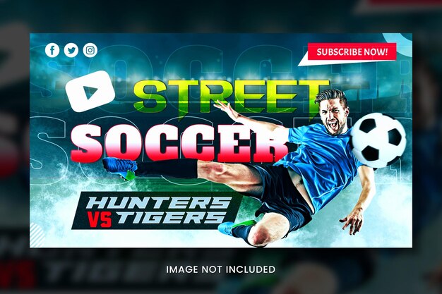 PSD soccer youtube thumbnail