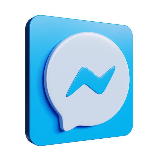 Social media 3d icon