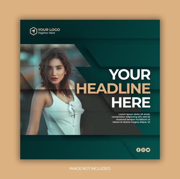 Social media banners psd