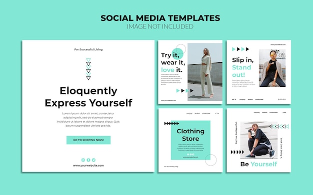 Social Media Boost Post Templates