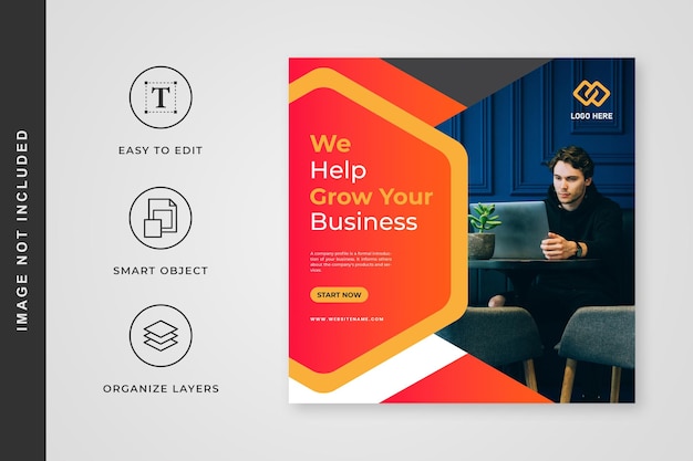 Social Media Business Flyer Posts