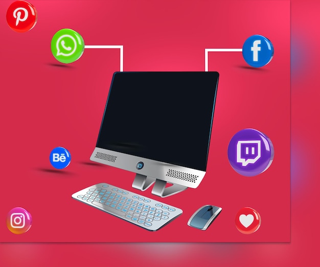 social media connectivity concept