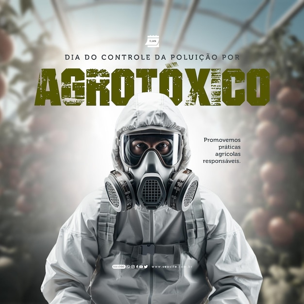 PSD 소셜 미디어 dia do controle da poluicao por agrotoxicos praticas agriculas responsaveis