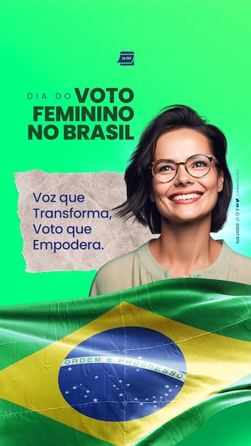 PSD ソーシャル・メディア・ディア・ド・ヴォト・フェミニノ・ノ・ブラジル