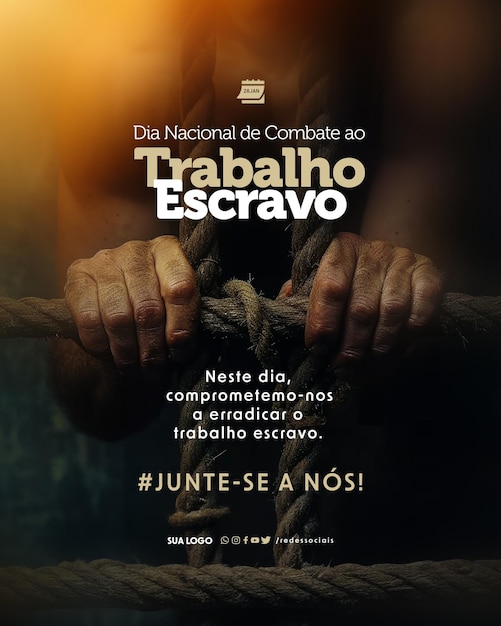 Social media dia nacional de combate ao trabalho escravo