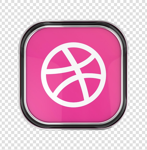 Социальные сети dribbble 3d-рендеринга