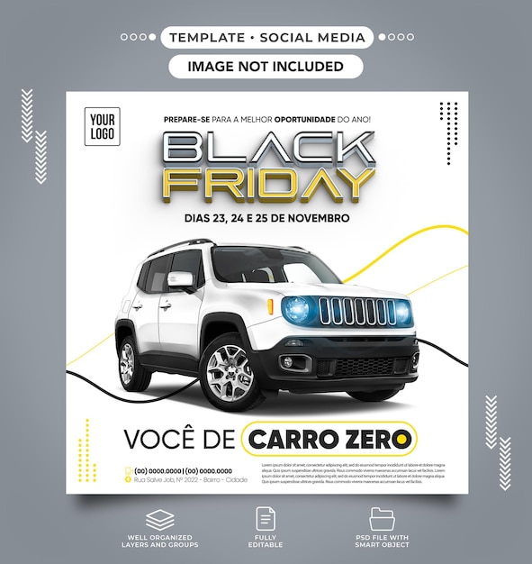 Social media feed black friday vehicle specials