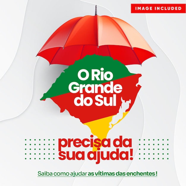 PSD social media feed template rio grande do sul needs your help