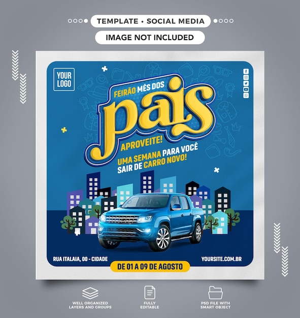 Social media feed Wyprzedaż miesiąca ojca tydzień bez jazdy!