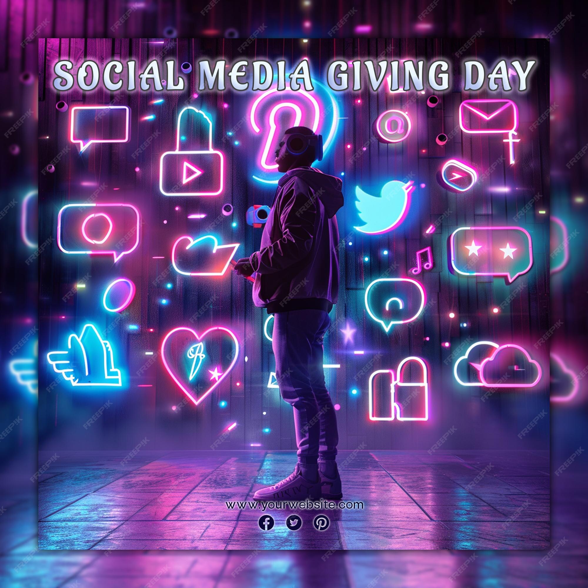 Premium PSD Social Media Giving Day