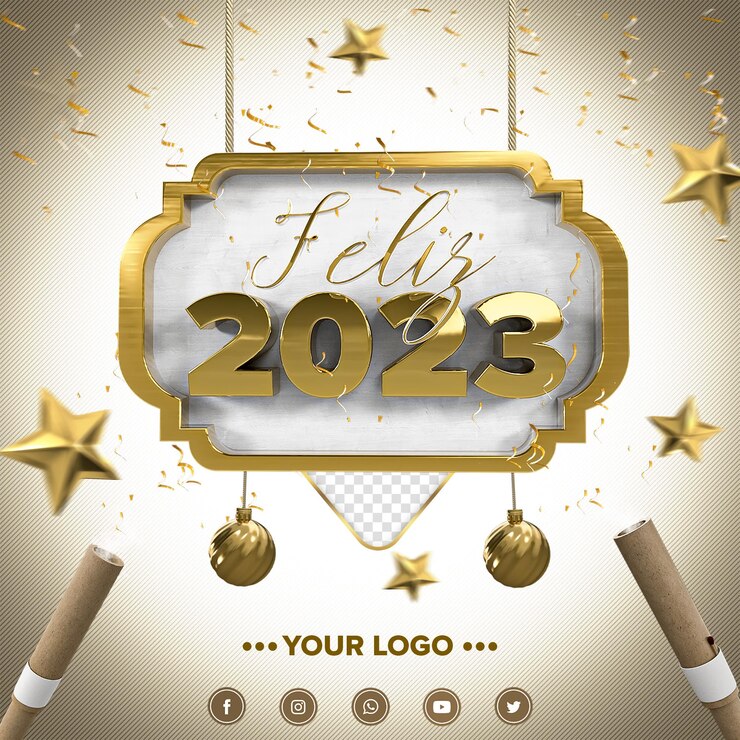 PSD social media happy new year