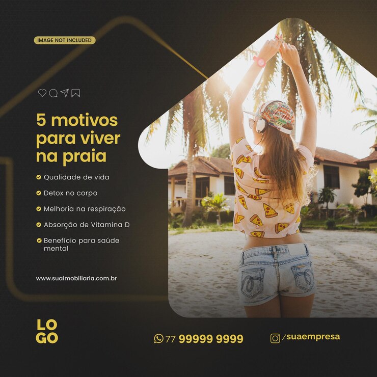 PSD social media imobiliria corretor de imovel