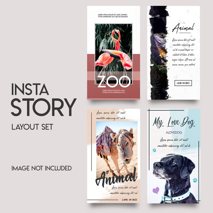 Social media instagram stories