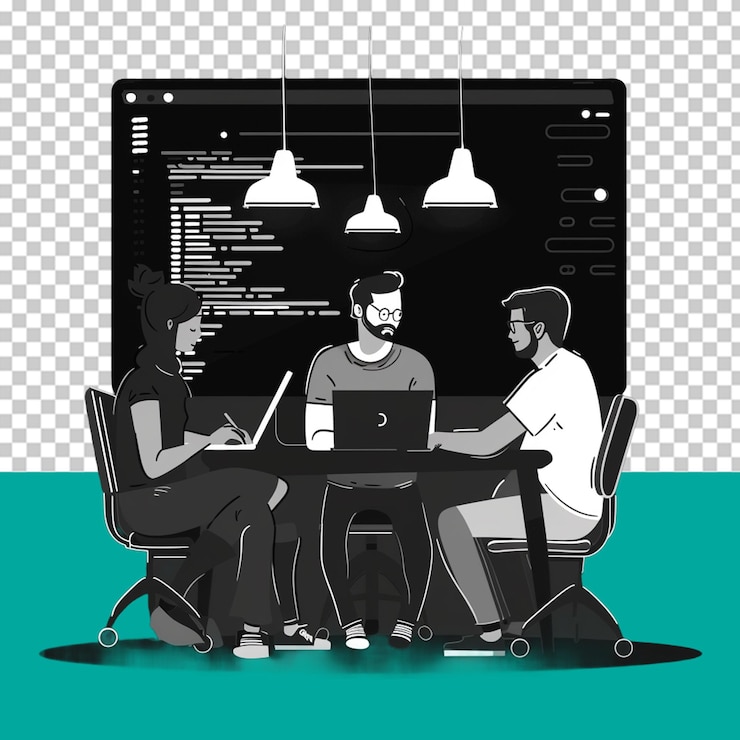 PSD social media and inter net illustration