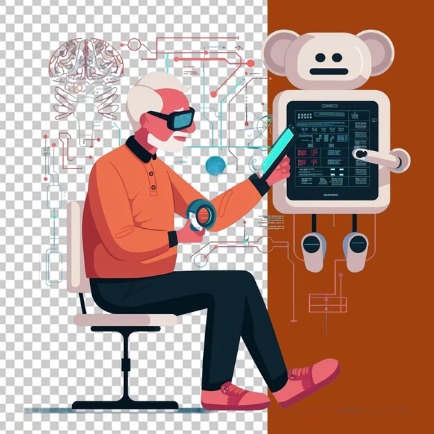 PSD social media and internet illustration