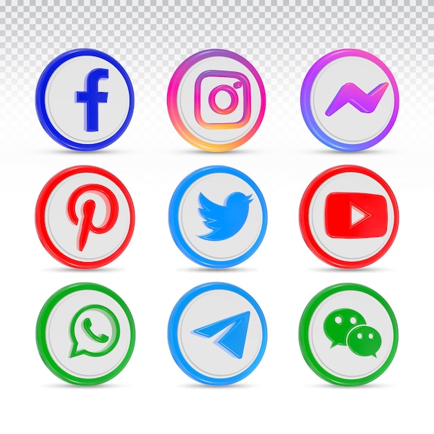 Social media logo collection network