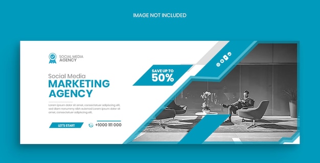 Social media marketing agency facebook cover banner