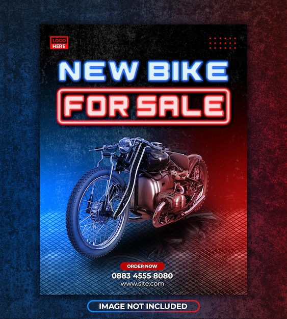 Social media post sale bike