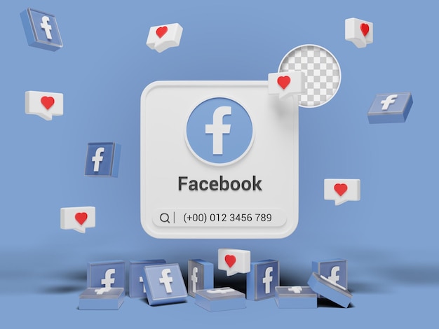 PSD social media profieladres op facebook