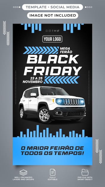 Social media stories the biggest black friday used car fair