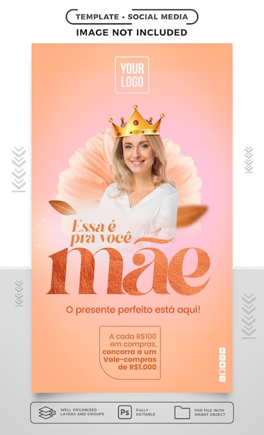 social media stories mother's day giveaway