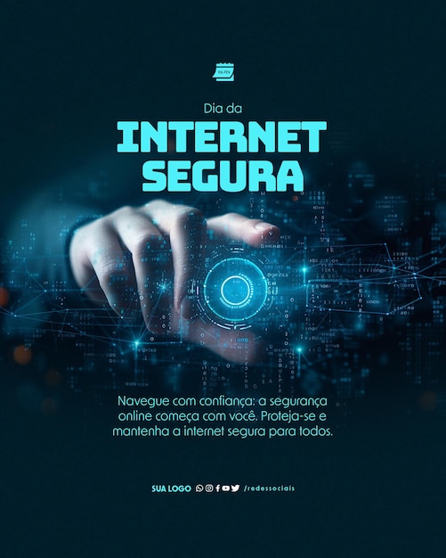 PSD sociale media dia da internet segura