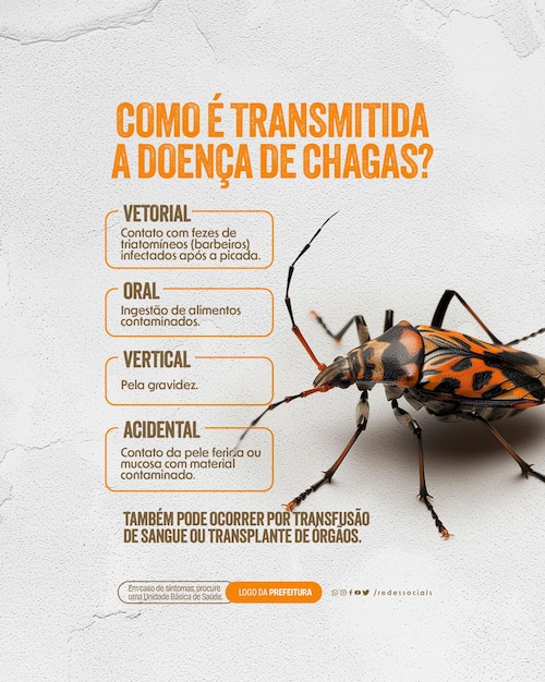 PSD sociale media doenca de chagas