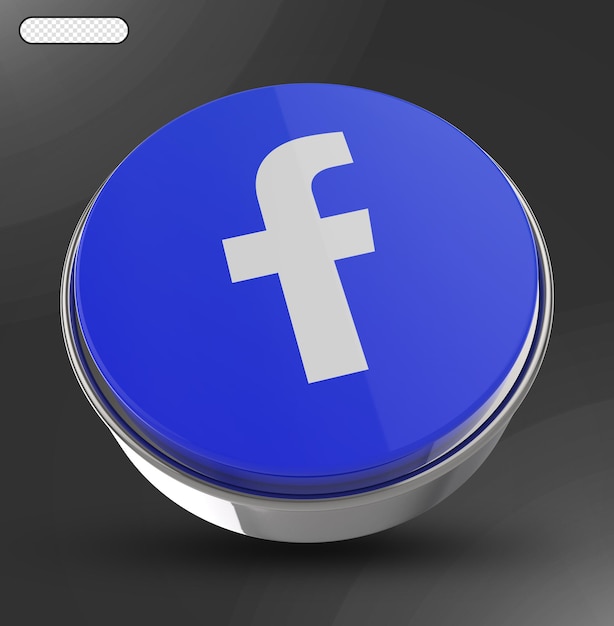 PSD sociale media facebook 3d-rendering