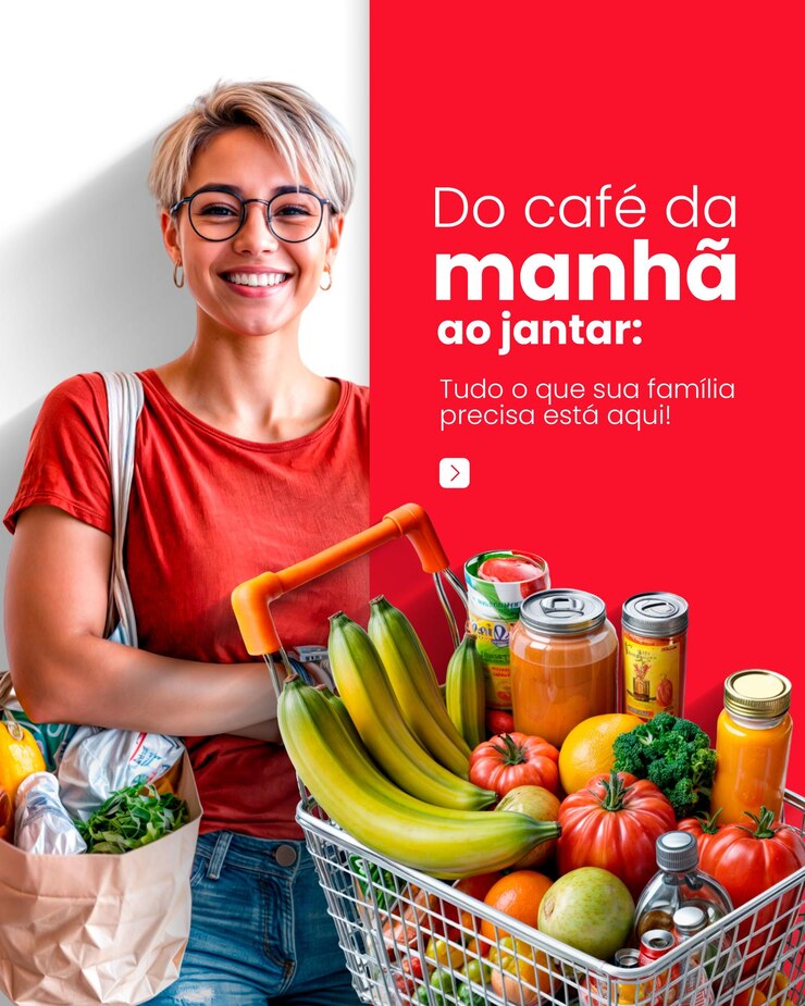 PSD sociale media voor de supermarkt sociale media voor supermarkten