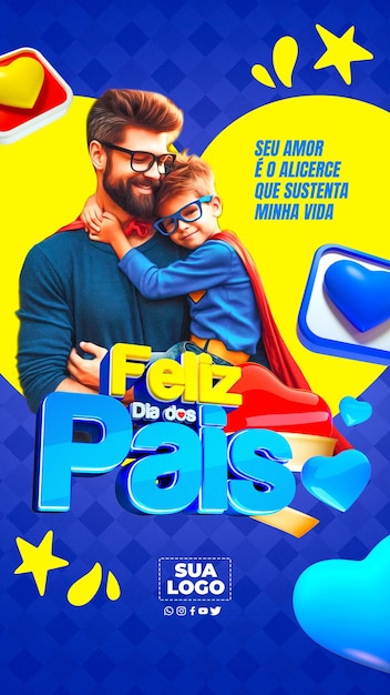socialmedia dia dos pais