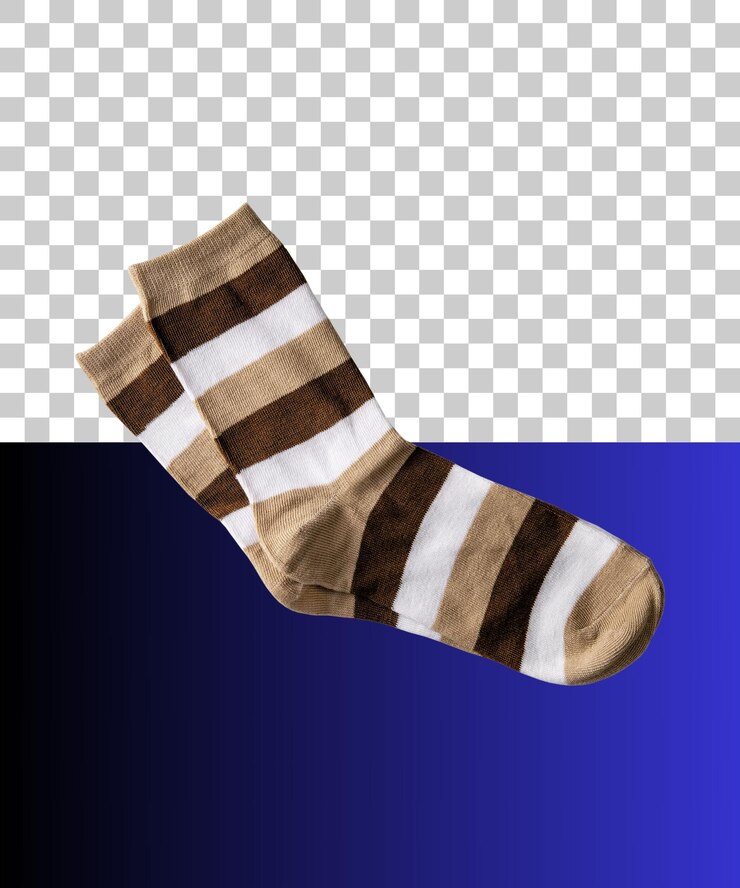 PSD sock 3d rendering