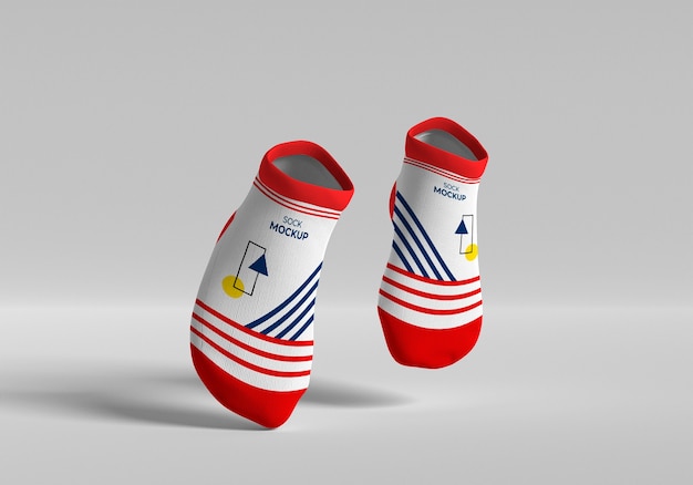 PSD sock mockup design