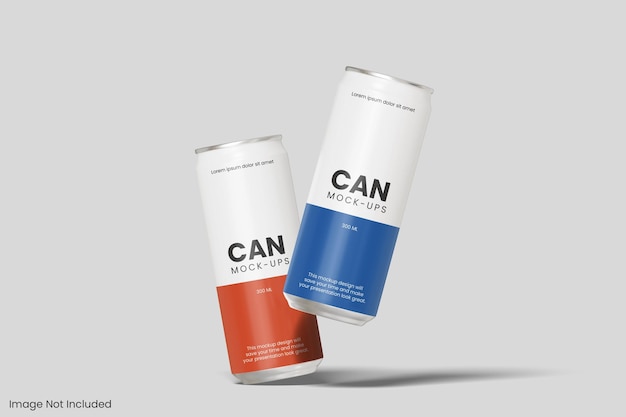 Soda Can Mockup