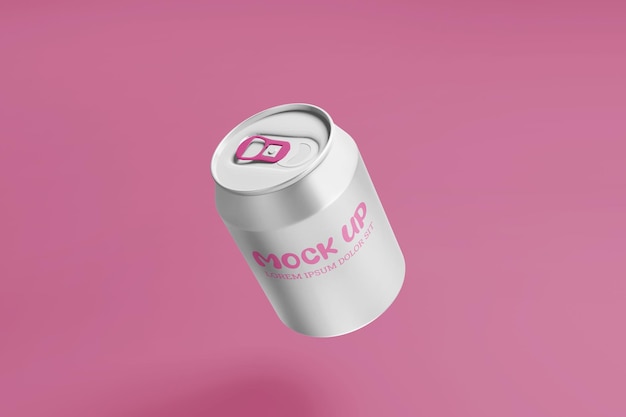 Soda può mockup