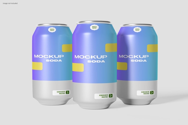 PSD soda can mockup