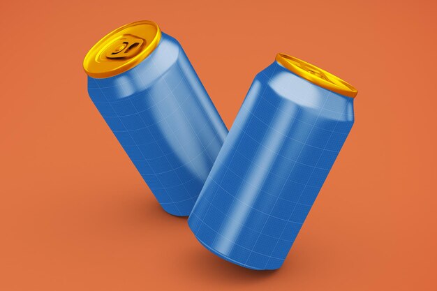 Soda can v1 mockup