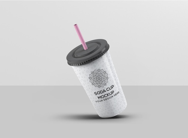 Soda Cup Mockup
