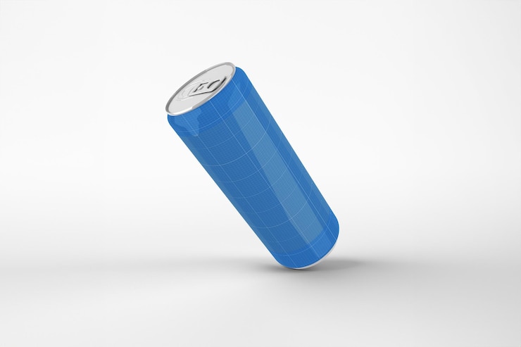 PSD soda drank mockup