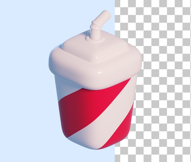 Soda Drink 3D Icon