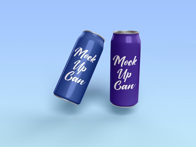 Soda Drink Can mockup