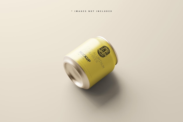 Soda of Beer Can Mockup